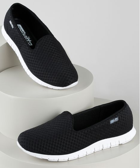 tenis preto feminino c&a