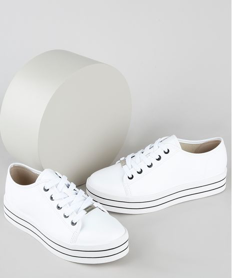 Tenis-Feminino-Moleca-Flatform-com-Listras-Branco-9903668-Branco_1