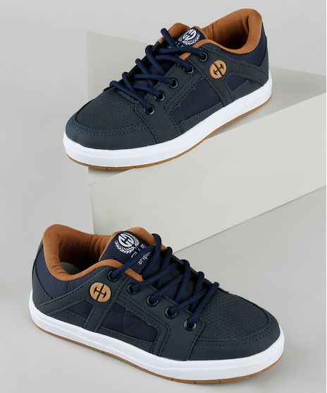Tenis-Infantil-Ollie-com-Recortes-Azul-Marinho-9642142-Azul_Marinho_1