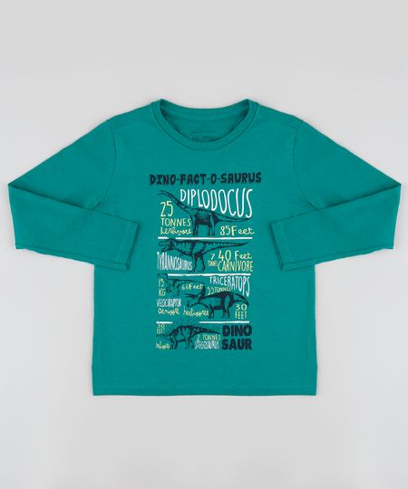 Camiseta-Infantil-Dinossauros-Manga-Longa-Verde-9883607-Verde_1