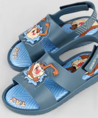 Sandalia-Infantil-Taz-Looney-Tunes-com-Velcro-Azul-Marinho-9912249-Azul_Marinho_6