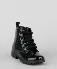 Bota-Coturno-Infantil-Palomino-em-Verniz-com-Glitter-Preta-9911315-Preto_3