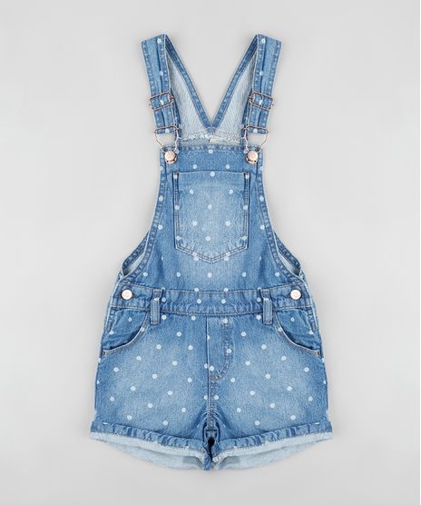 Jardineira-Jeans-Infantil-Estampada-de-Poa-Azul-Medio-9892646-Azul_Medio_1