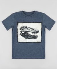 Camiseta-Infantil-Fossil-de-Dinossauro-Manga-Curta-Azul-Marinho-9885102-Azul_Marinho_1
