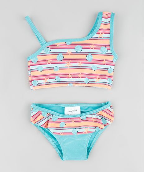 Biquini-Infantil-Um-Ombro-So-com-Babado-e-Conchas-Protecao-UV50--Verde-Agua-9889430-Verde_Agua_1