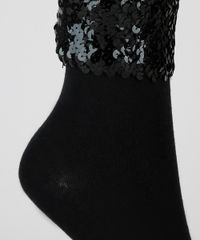 Meia-Feminina-Carnaval-Cano-Alto-com-Paete-Preta-9851823-Preto_3