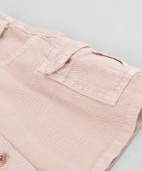 Saia-de-Sarja-Infantil-Cargo-com-Botoes-e-Cinto-Rose-9892618-Rose_4