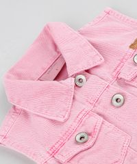 Colete-de-Sarja-Infantil-com-Bolsos-Rosa-9828206-Rosa_3