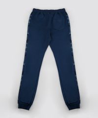 Calca-Infantil-em-Moletom-com-Faixa-Lateral-Estampada-Camuflada-Azul-Marinho-9873841-Azul_Marinho_2