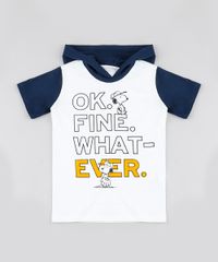 Camiseta-Infantil-Snoopy-e-Charlie-Brown-com-Capuz-Manga-Curta-Off-White-9876155-Off_White_1