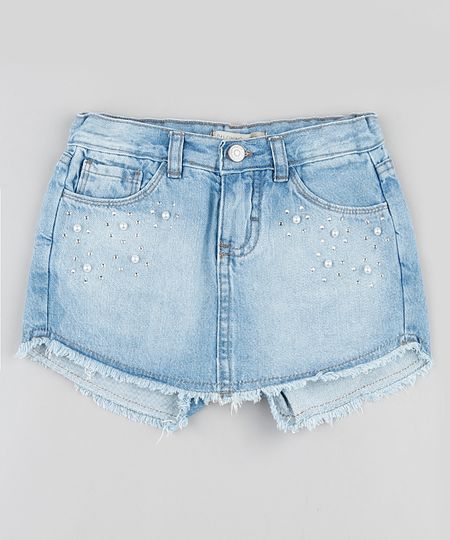 Short-Saia-Jeans-Infantil-com-Perolas-e-Tachas-Azul-Claro-9892627-Azul_Claro_1 Short-Saia-Jeans-Infantil-com-Perolas-e-Tachas-Azul-Claro-9892627-Azul_Claro_1