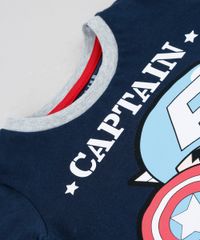 Pijama-Infantil-Capitao-America-Manga-Curta-Azul-Marinho-9878563-Azul_Marinho_5