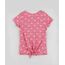 Blusa-Infantil-Estampada-de-Icones-com-No-Manga-Curta-Rosa-9888020-Rosa_1