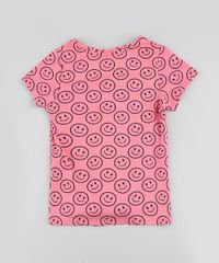 Blusa-Infantil-Estampada-de-Icones-com-No-Manga-Curta-Rosa-9888020-Rosa_2