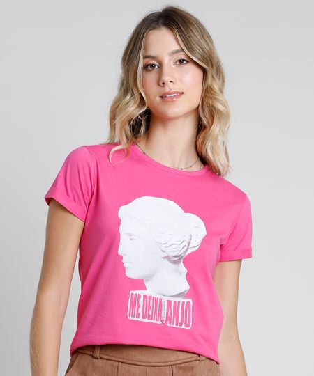 Blusa-Feminina--Me-deixa-anjo--Manga-Curta-Decote-Redondo-Pink-9890061-Pink_1 Blusa-Feminina--Me-deixa-anjo--Manga-Curta-Decote-Redondo-Pink-9890061-Pink_1