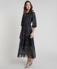 Vestido-Feminino-Mindset-Midi-em-Tule-Estampado-de-Petalas-Manga-3-4-Preto-9943428-Preto_3 Vestido-Feminino-Mindset-Midi-em-Tule-Estampado-de-Petalas-Manga-3-4-Preto-9943428-Preto_3