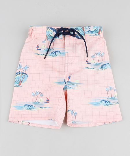 Bermuda-Surf-Infantil-Estampada-Quadriculada-com-Praia-Coral-9757032-Coral_1 Bermuda-Surf-Infantil-Estampada-Quadriculada-com-Praia-Coral-9757032-Coral_1