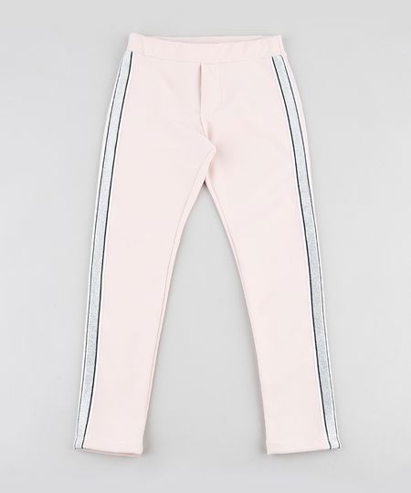 Calca-Legging-Infantil-com-Faixa-Lateral-em-Lurex-Rosa-Claro-9905960-Rosa_Claro_1