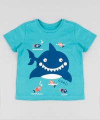 Camiseta-Infantil-Tubarao-e-Peixes-Manga-Curta-Verde-Agua-9875971-Verde_Agua_1