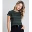 Blusa-Feminina-Estampada-Etnica-Manga-Curta-Decote-Redondo-Verde-Escuro-9863254-Verde_Escuro_1