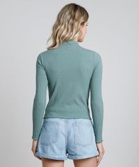 Blusa-Feminina-Canelada-Manga-Longa-Gola-Alta-Verde-9891681-Verde_2