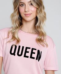 Blusa-Feminina--Queen--Manga-Curta-Decote-Redondo-Rosa-9870629-Rosa_4