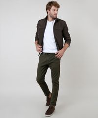 Calca-Masculina-Chino-Slim-com-Cinto-Verde-Militar-9634419-Verde_Militar_3