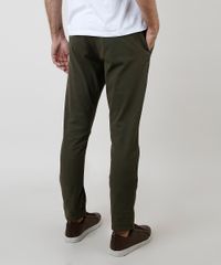 Calca-Masculina-Chino-Slim-com-Cinto-Verde-Militar-9634419-Verde_Militar_4