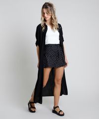 Short-Saia-Feminino-Cintura-Alta-Estampado-de-Poa-com-Babado-Preto-9901523-Preto_3