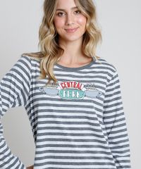 Camisola-Feminina-Friends--Central-Perk--Listrada-Manga-Longa-Cinza-Mescla-9877988-Cinza_Mescla_3
