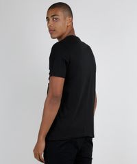 Camiseta-Masculina--Enjoy-the-Summer--Manga-Curta-Gola-Careca-Preta-9738693-Preto_2