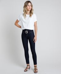 Calca-Jeans-Feminina-Sawary-Cigarrete-Cintura-Alta-com-Fivela-e-Recorte-Azul-Escuro-9857017-Azul_Escuro_3