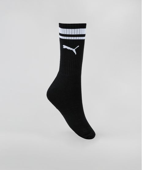 Meia-Masculina-Puma-Cano-Alto-Atoalhada-Preta-9940084-Preto_1