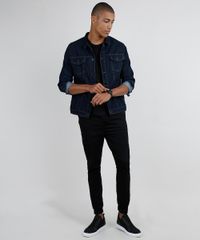 Jaqueta-Jeans-Masculina-com-Bolsos-Azul-Escuro-9876037-Azul_Escuro_3