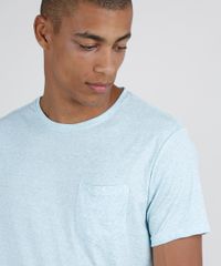 Camiseta-Masculina-com-Bolso-Manga-Curta-Gola-Careca-Azul-Claro-9878045-Azul_Claro_4