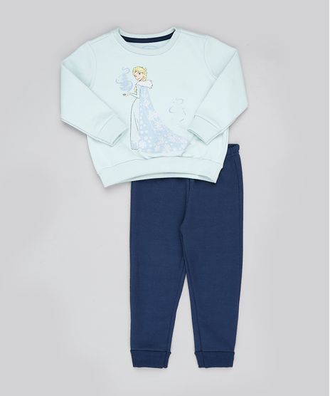 Conjunto-Infantil-Elsa-Frozen-de-Blusao-em-Moletom-Verde---Calca-Azul-Marinho-9890128-Azul_Marinho_1