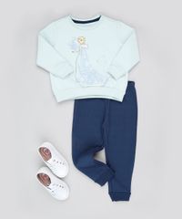 Conjunto-Infantil-Elsa-Frozen-de-Blusao-em-Moletom-Verde---Calca-Azul-Marinho-9890128-Azul_Marinho_3
