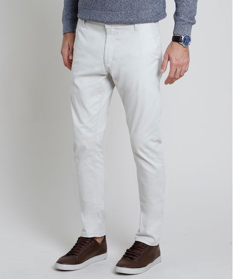 Calca-de-Sarja-Masculina-Chino-Slim-Bege-Claro-8554815-Bege_Claro_1