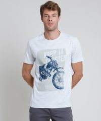 Camiseta-Masculina-Motocicleta-Manga-Curta-Gola-Careca-Cinza-Mescla-Claro-9870285-Cinza_Mescla_Claro_1