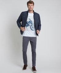 Camiseta-Masculina-Motocicleta-Manga-Curta-Gola-Careca-Cinza-Mescla-Claro-9870285-Cinza_Mescla_Claro_3