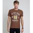 Camiseta-Masculina--Whiskey--Manga-Curta-Gola-Careca-Marrom-9870290-Marrom_1