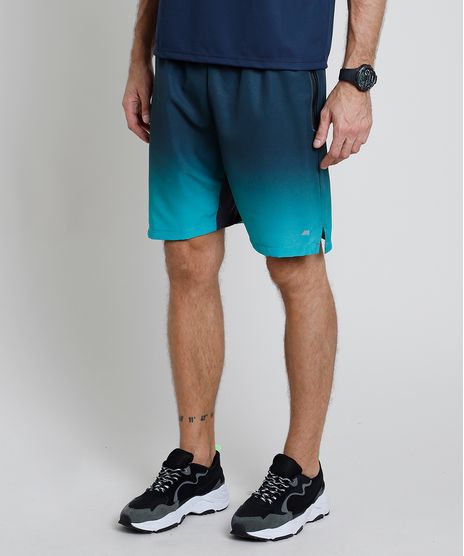 Bermuda-Masculina-Esportiva-Ace-com-Degrade-e-Bolsos-Verde-Escuro-9865529-Verde_Escuro_1