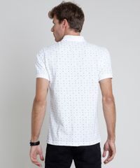 Polo-Masculina-Comfort-em-Piquet-Estampada-Mini-Print-Geometrica-Manga-Curta-Off-White-9869670-Off_White_2