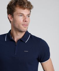 Polo-Masculina-Slim-em-Piquet-com-Ziper-Azul-Marinho-9867092-Azul_Marinho_4