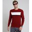 Sueter-Masculino-em-Trico-Texturizado-com-Listras-Vermelho-Escuro-9801194-Vermelho_Escuro_1