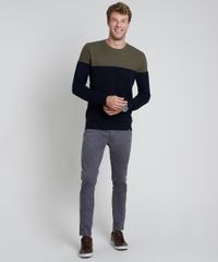 Sueter-Masculino-em-Trico-Texturizado-Bicolor-Azul-Marinho-9801194-Azul_Marinho_3