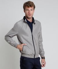 Jaqueta-Bomber-Masculina-Slim-com-Bolsos-Bege-9816123-Bege_1