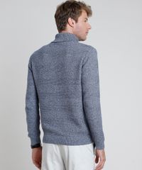 Sueter-Masculino-em-Trico-Texturizado-Gola-Alta-Azul-9801198-Azul_2