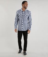 Camisa-Comfort-Xadrez-Flanelada-Azul-Marinho-8455386-Azul_Marinho_3