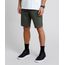 Bermuda-de-Sarja-Masculina-Slim-Verde-Militar-9895991-Verde_Militar_1